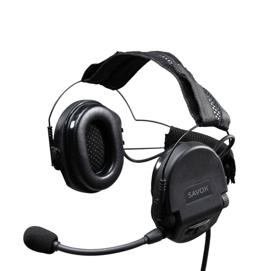 Noise-Com 200, aktives Gehörschutz-Headset mit Nackenband und 4-pol. Nexus-Stecker