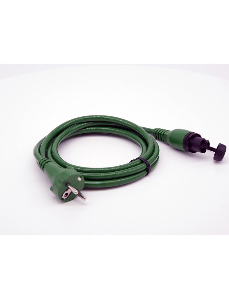 DEFA Netzanschlusskabel, 230V (für MiniPlug) grün - Green Link Einspei –
