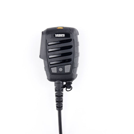 Lautsprecher-Mikrofon ADVANCED sRSM IP67 kurz, mit Clip, 3 Tasten & Notruf, für STP8/9000, SC20, SC21, mit 31cm Kabel